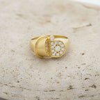 Ring 585 Gold Brillanten 0,28 ct. Hsi