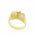 Ring 585 Gold Brillanten 0,28 ct. Hsi