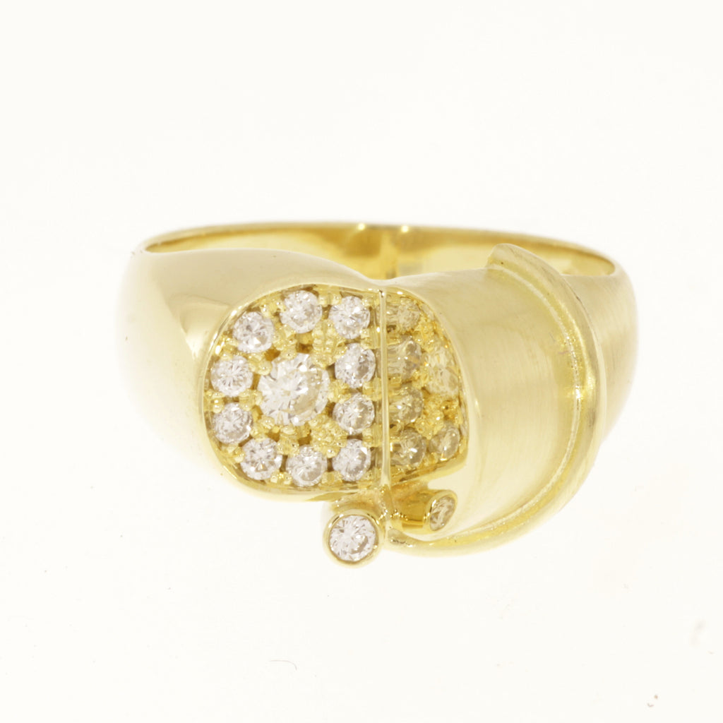 Ring 585 Gold Brillanten 0,28 ct. Hsi