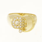 Ring 585 Gold Brillanten 0,28 ct. Hsi