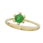Damenring 585 Gold Tsavorit (0,58 ct.)