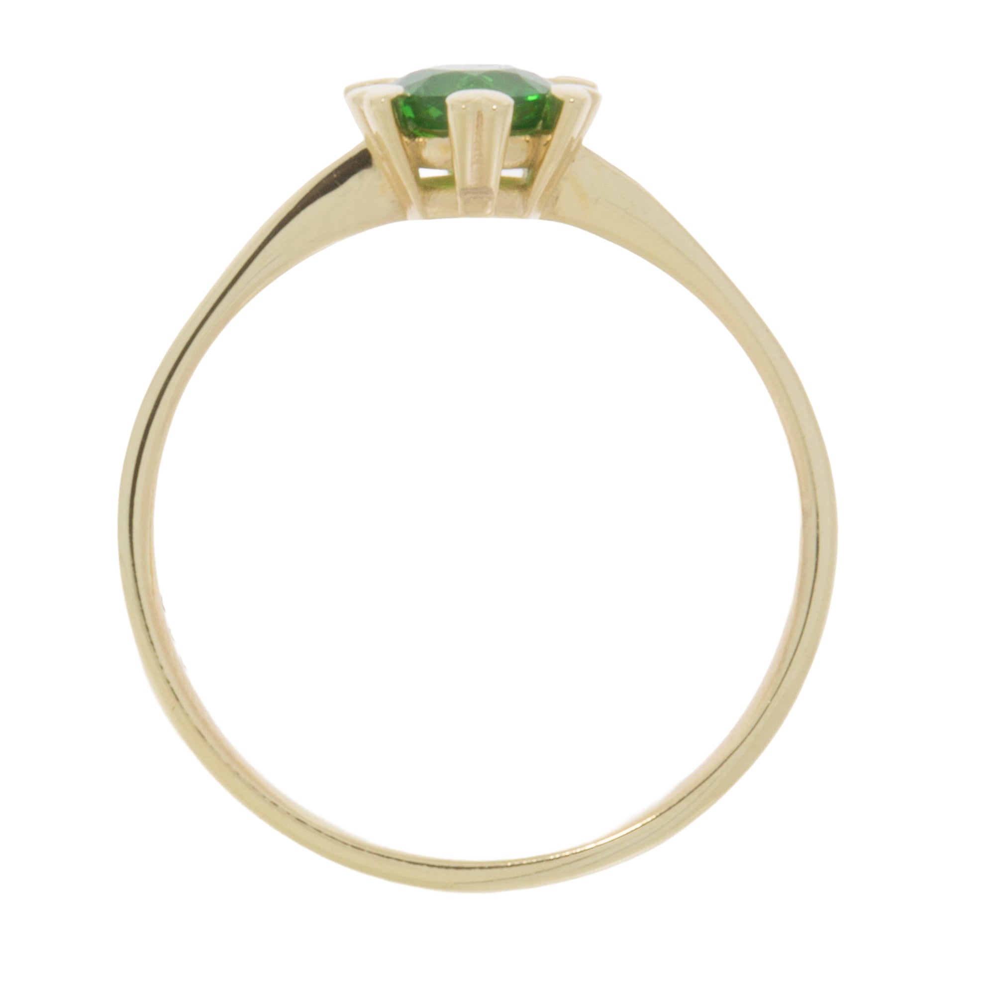 Damenring 585 Gold Tsavorit (0,58 ct.)